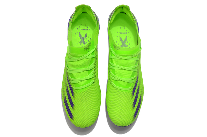 Adidas X Ghosted .1 FG Soccer Cleats - Solar Green Purple | Free Shipping Adidas X Ghosted .1 FG Soccer Cleats - Solar Green Purple | Free Shipping