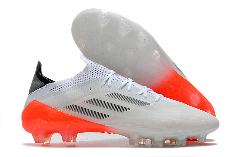 Adidas X Speedflow.1 HG White Gray Red FY6876 - Performance Meets Style!