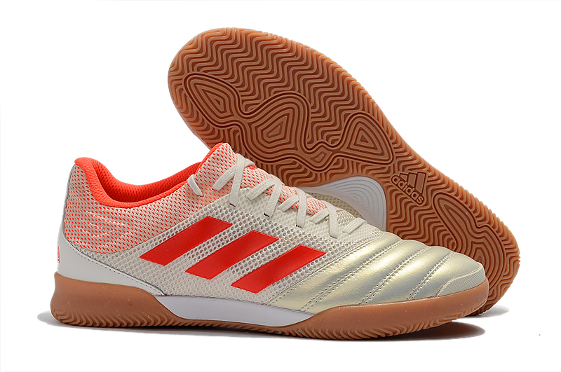 Adidas Copa 19.3 Indoor Sala Off White Solar | D98065 | Premium Soccer Shoes