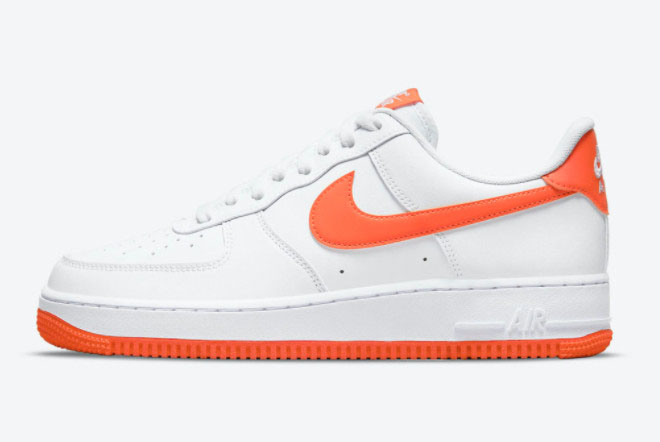 Nike Air Force 1 Low White Orange DC2911-101 | Premium Sneakers