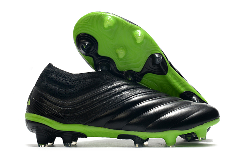 Adidas Copa 20+ FG Black Green: Premium Quality Football Boots | Free Shipping