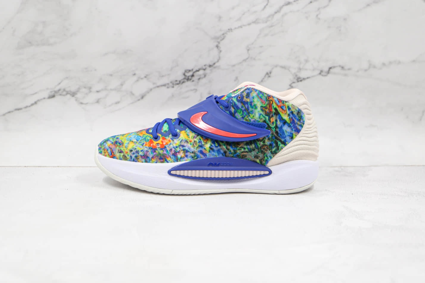 Nike KD 14 EP 'Psychedelic' CZ0170-400 - Unveiling an Explosive Blend of Colors