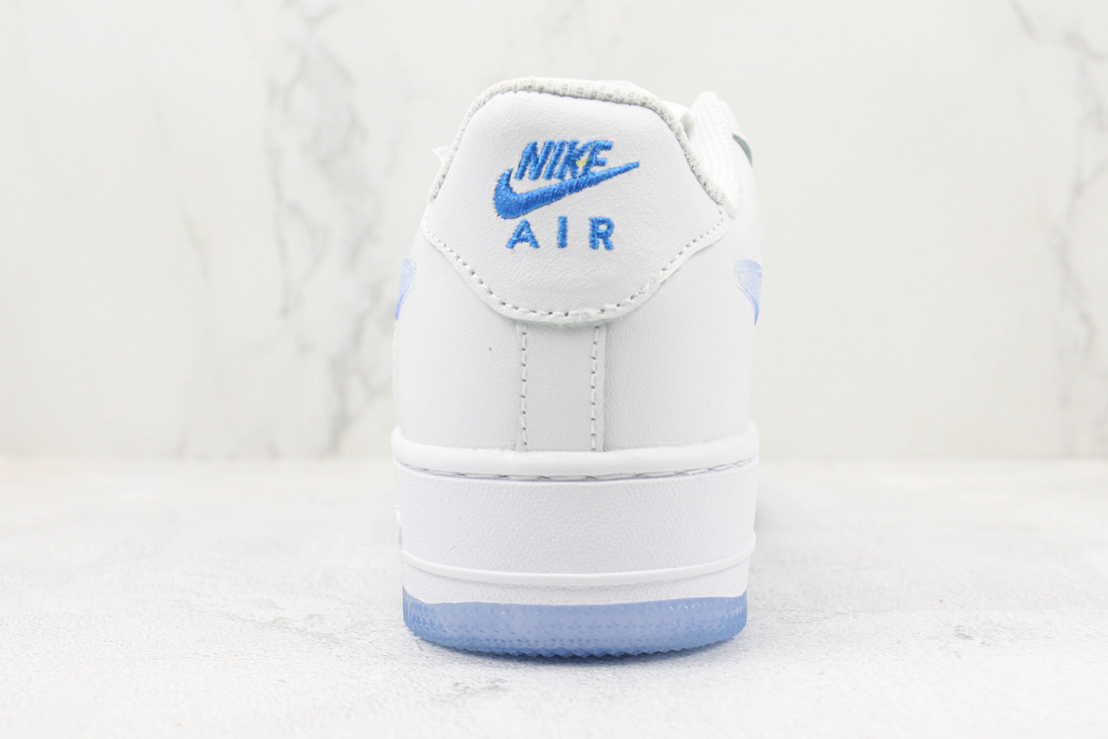 Nike Air Force 1 07 Low White Blue Metallic Gold CO3363-361 - Premium Sneakers with Sleek Design Nike Air Force 1 07 Low White Blue Metallic Gold CO3363-361 - Premium Sneakers with Sleek Design