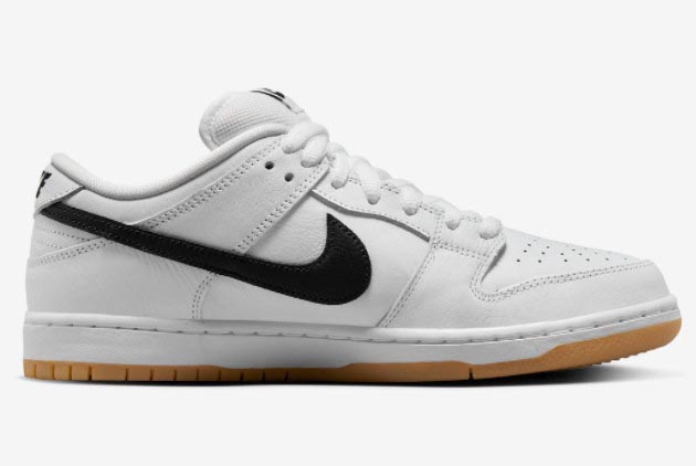 Nike SB Dunk Low White Gum CD2563-101 | White/Black-Gum Light Brown | Shop Now! Nike SB Dunk Low White Gum CD2563-101 | White/Black-Gum Light Brown | Shop Now!