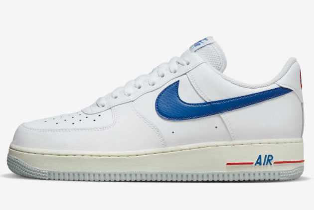 Nike Air Force 1 Low USA White Blue Red DX2660-100 | Authentic Style and Comfort