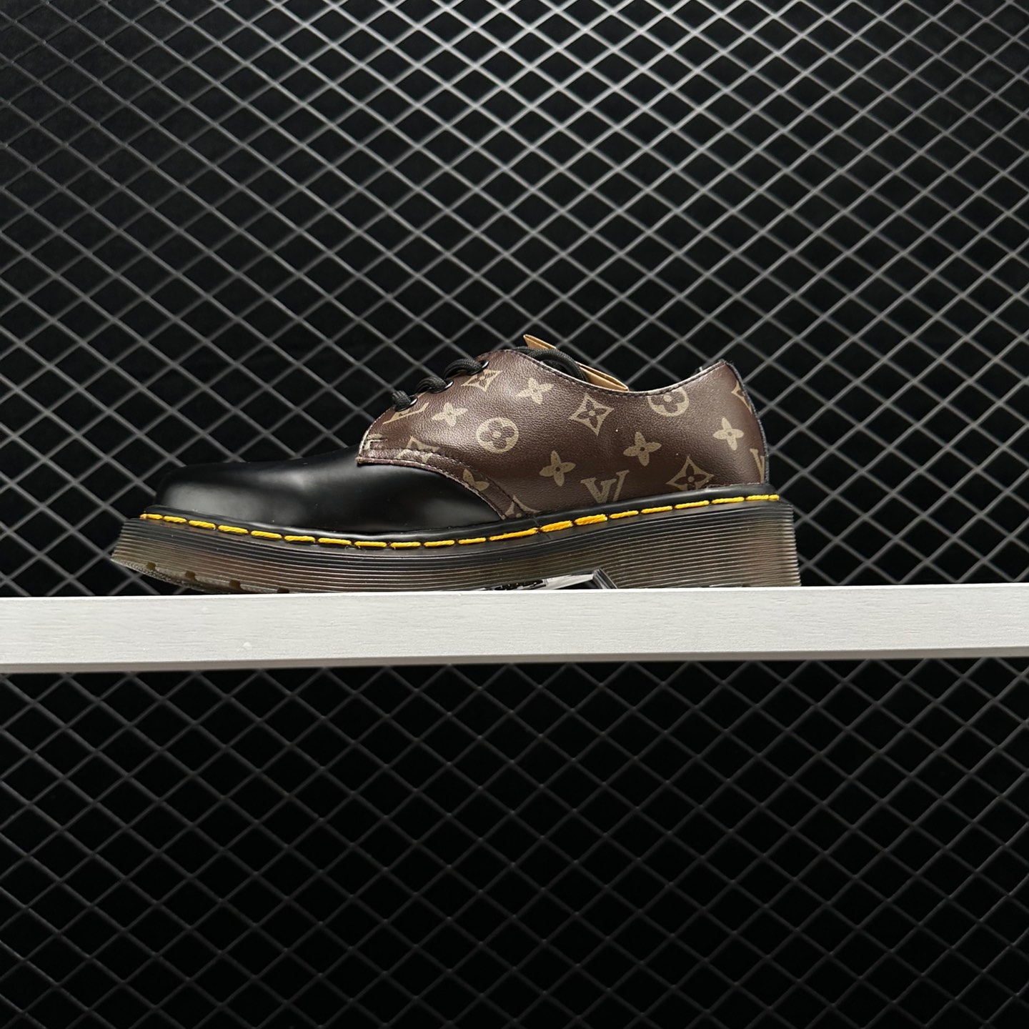 Louis Vuitton Dr. Martens 1461 Low Top Martin Boots Black Brown - Premium Footwear at Its Finest Louis Vuitton Dr. Martens 1461 Low Top Martin Boots Black Brown - Premium Footwear at Its Finest