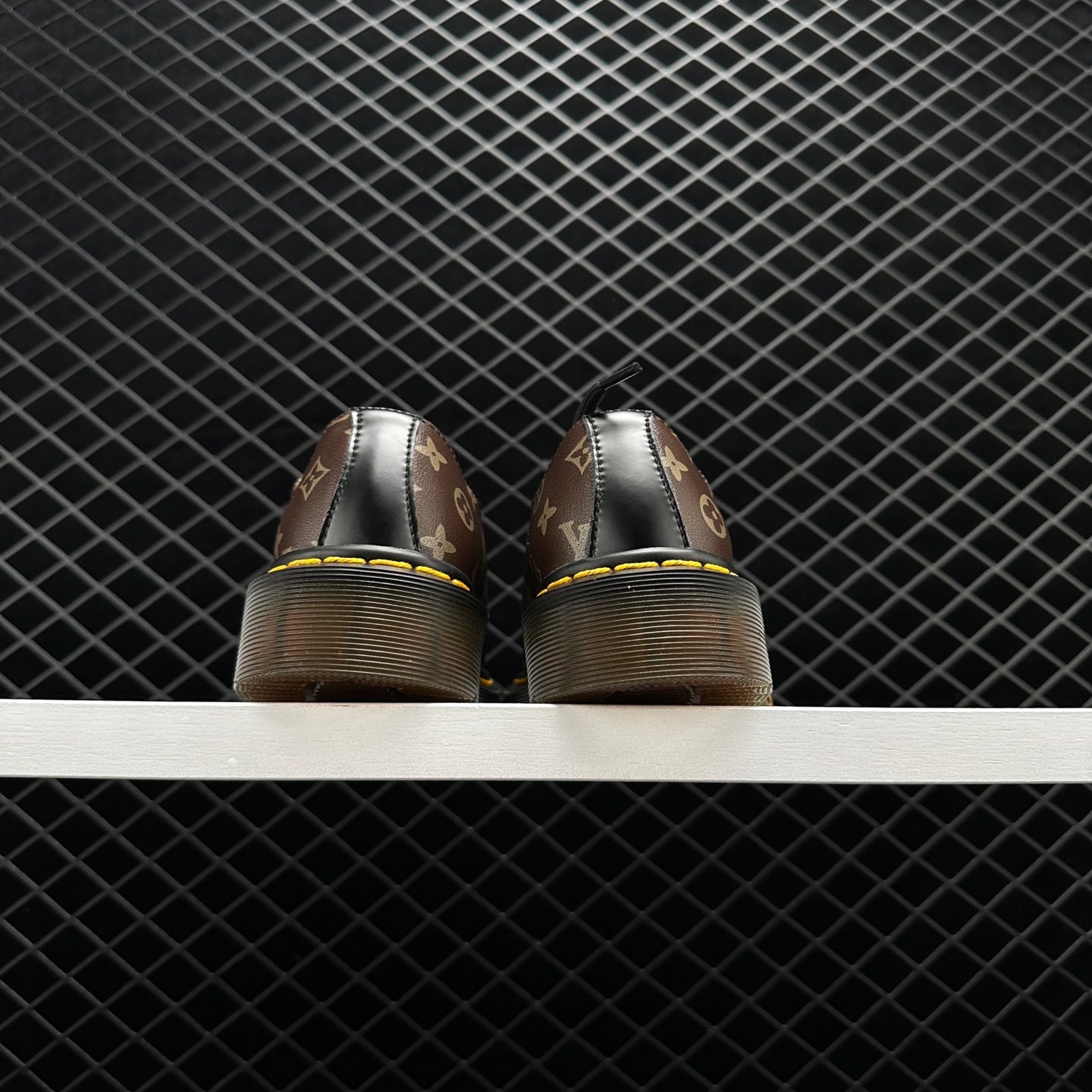 Louis Vuitton Dr. Martens 1461 Low Top Martin Boots Black Brown - Premium Footwear at Its Finest Louis Vuitton Dr. Martens 1461 Low Top Martin Boots Black Brown - Premium Footwear at Its Finest