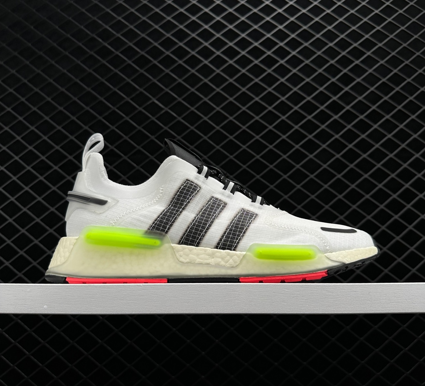 Adidas NMD_V3 Crystal White Signal Green GW3063 - Shop Now!