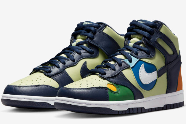Nike Dunk High Multi-Color See-Through DQ7575-300 - Vibrant and Stylish Sneakers