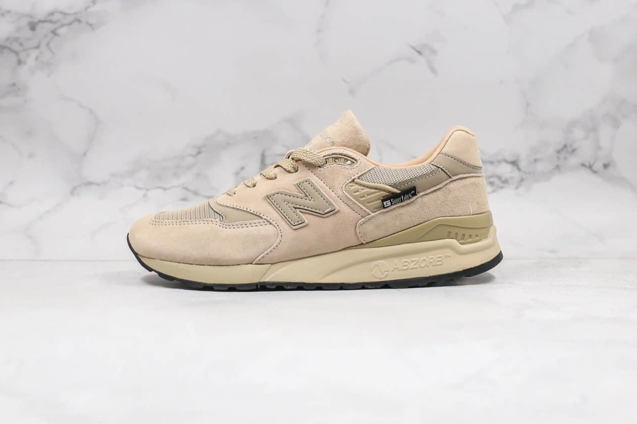 New Balance SuperFabric x 998 Cream M998BLC - Made In USA Shoes