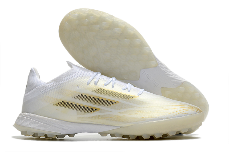 Adidas X Speedflow.1 Whitespark TF White - Premium Turf Soccer Shoes