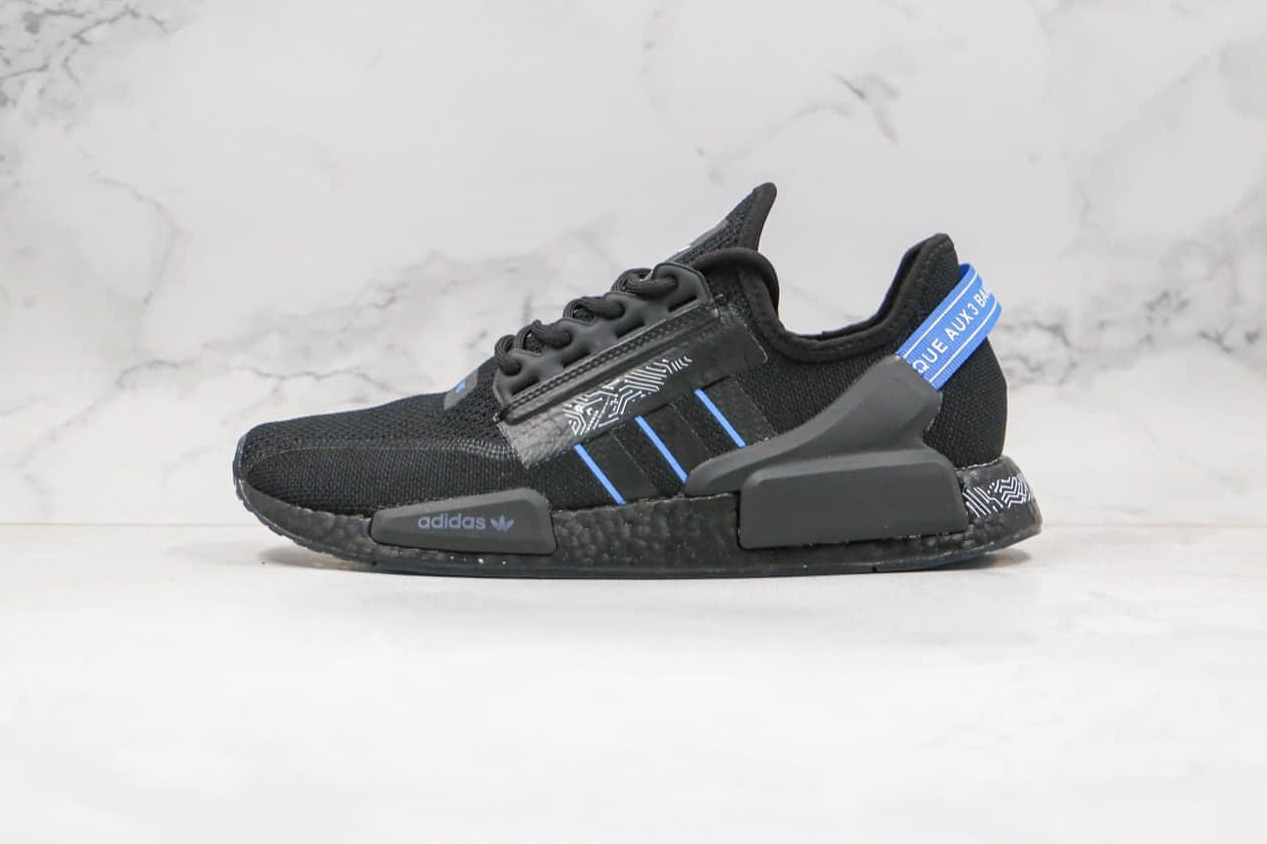 Adidas Originals Nmd_R1.V2 'Black Blue' Sneakers - FY1483