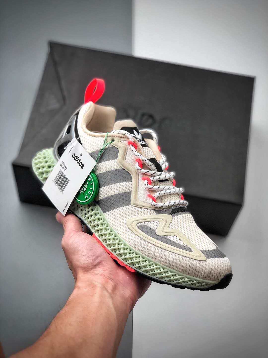 Adidas ZX 2K 4D Faint Green FW2003 - Trendy and Comfortable Sneakers