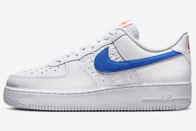 Nike Air Force 1 Low Hoops Blue White/Blue FD0667-100 - Iconic Basketball Sneakers with a Stylish Twist