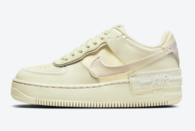 Nike Wmns Air Force 1 Shadow 'Coconut Milk' CU8591-102 - Trendy Women's Sneakers