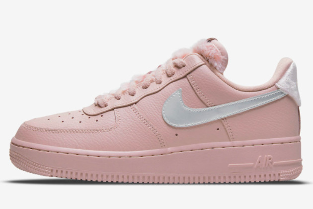 Nike Air Force 1 Low WMNS Pink Fur DO6724-601 - Stylish and Cozy Women's Sneakers