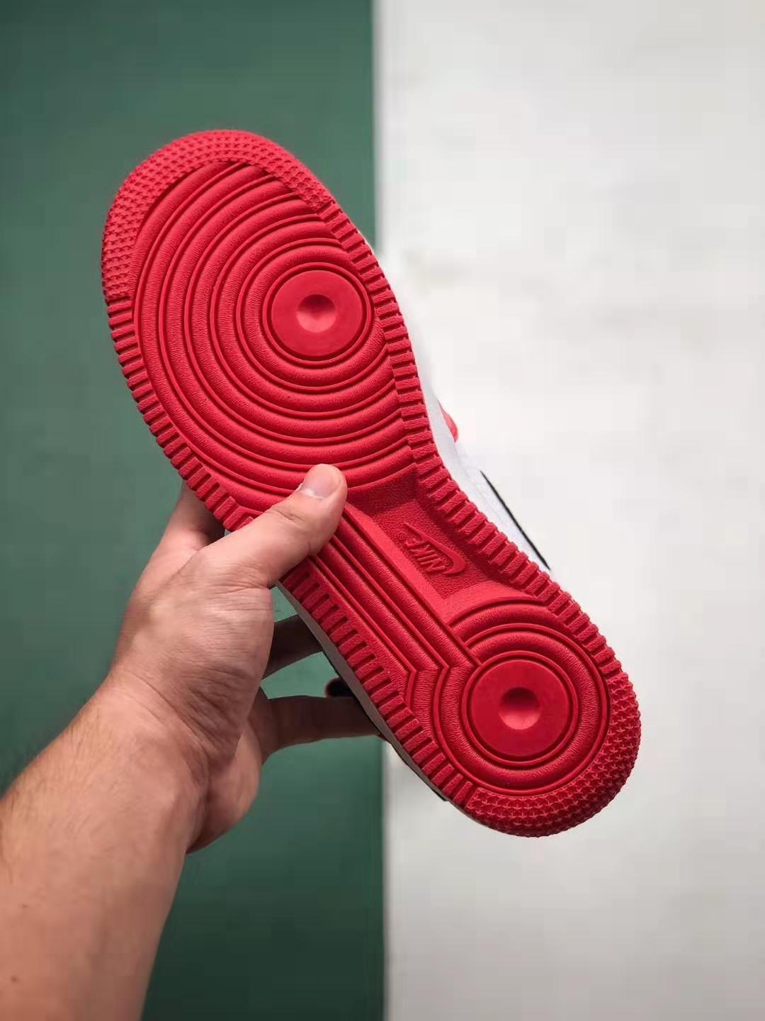 Nike Air Force 1 Mid 07 White Red Black 804609-160 | Stylish and Iconic Sneakers Nike Air Force 1 Mid 07 White Red Black 804609-160 | Stylish and Iconic Sneakers