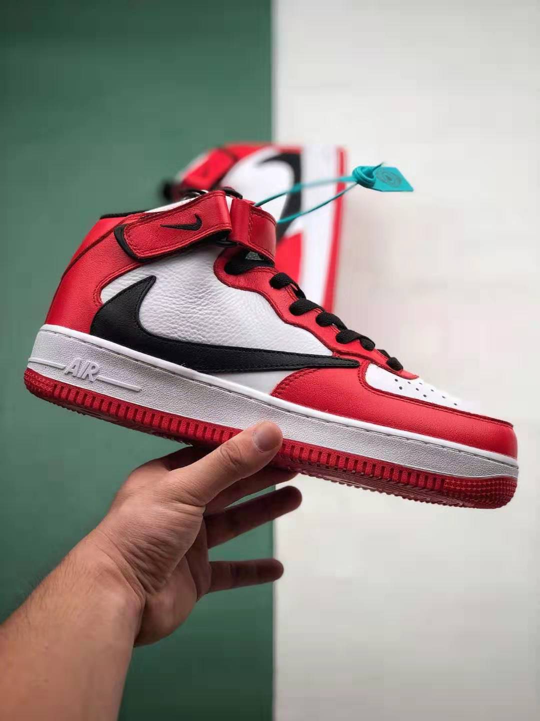 Nike Air Force 1 Mid 07 White Red Black 804609-160 | Stylish and Iconic Sneakers Nike Air Force 1 Mid 07 White Red Black 804609-160 | Stylish and Iconic Sneakers