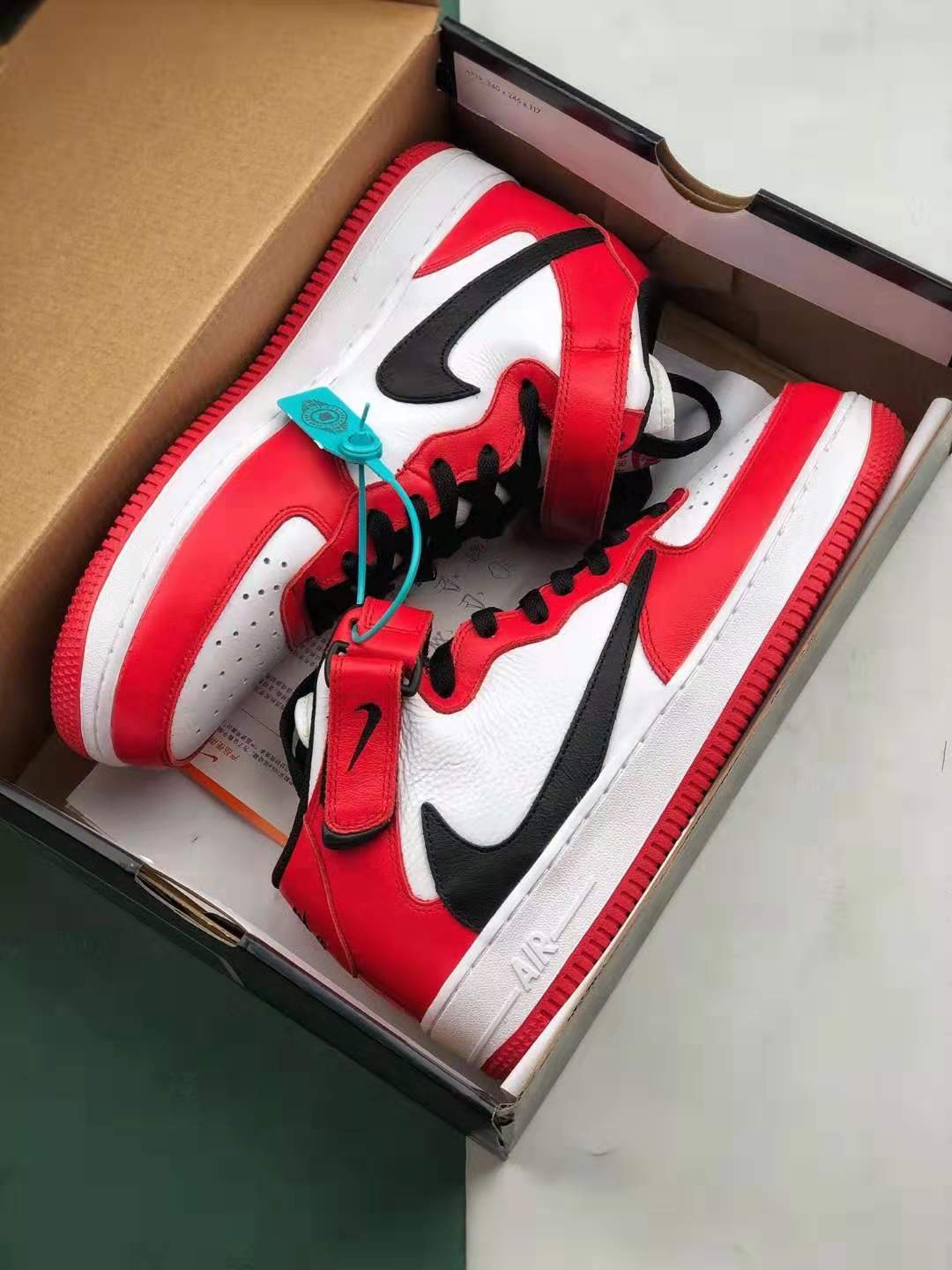 Nike Air Force 1 Mid 07 White Red Black 804609-160 | Stylish and Iconic Sneakers Nike Air Force 1 Mid 07 White Red Black 804609-160 | Stylish and Iconic Sneakers