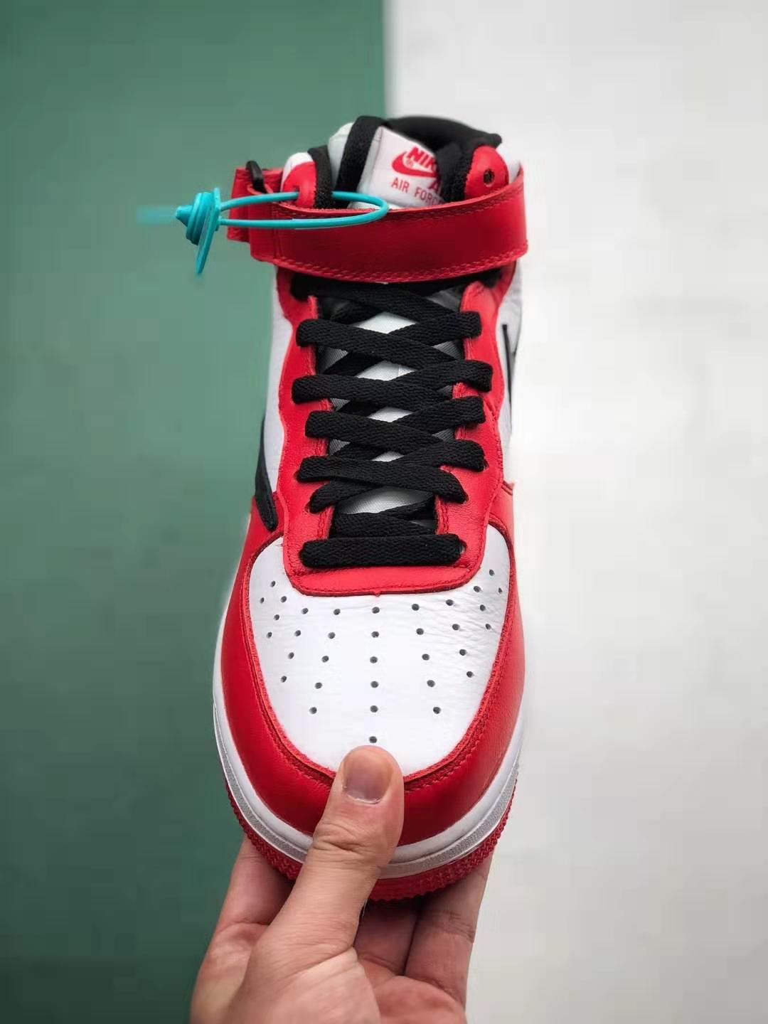 Nike Air Force 1 Mid 07 White Red Black 804609-160 | Stylish and Iconic Sneakers Nike Air Force 1 Mid 07 White Red Black 804609-160 | Stylish and Iconic Sneakers