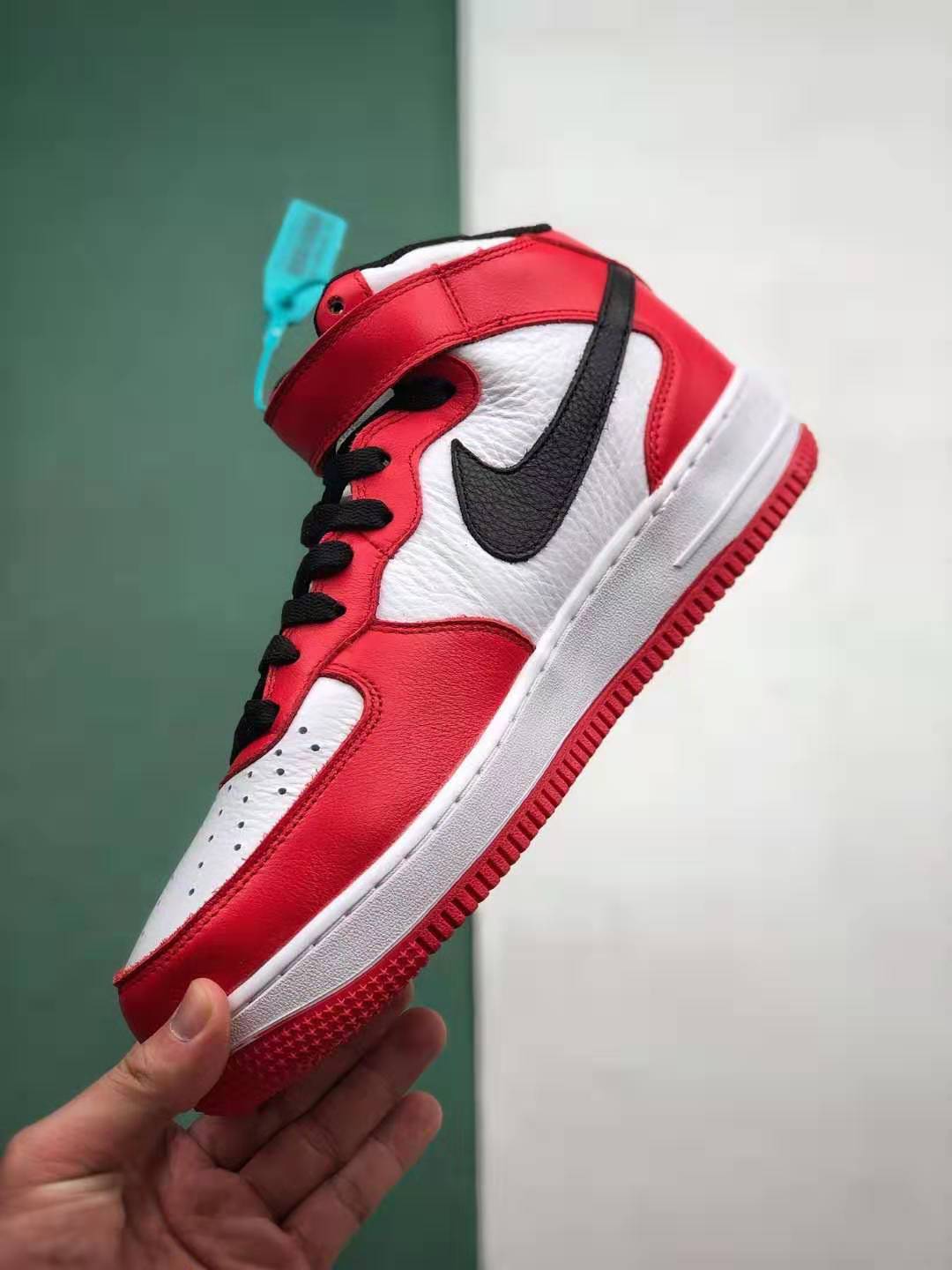 Nike Air Force 1 Mid 07 White Red Black 804609-160 | Stylish and Iconic Sneakers Nike Air Force 1 Mid 07 White Red Black 804609-160 | Stylish and Iconic Sneakers