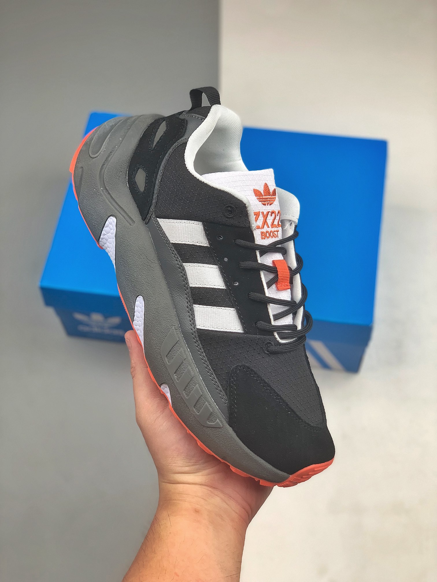 Adidas ZX 22 Boost Black Grey GX8662 - Stylish and Comfortable Sneakers
