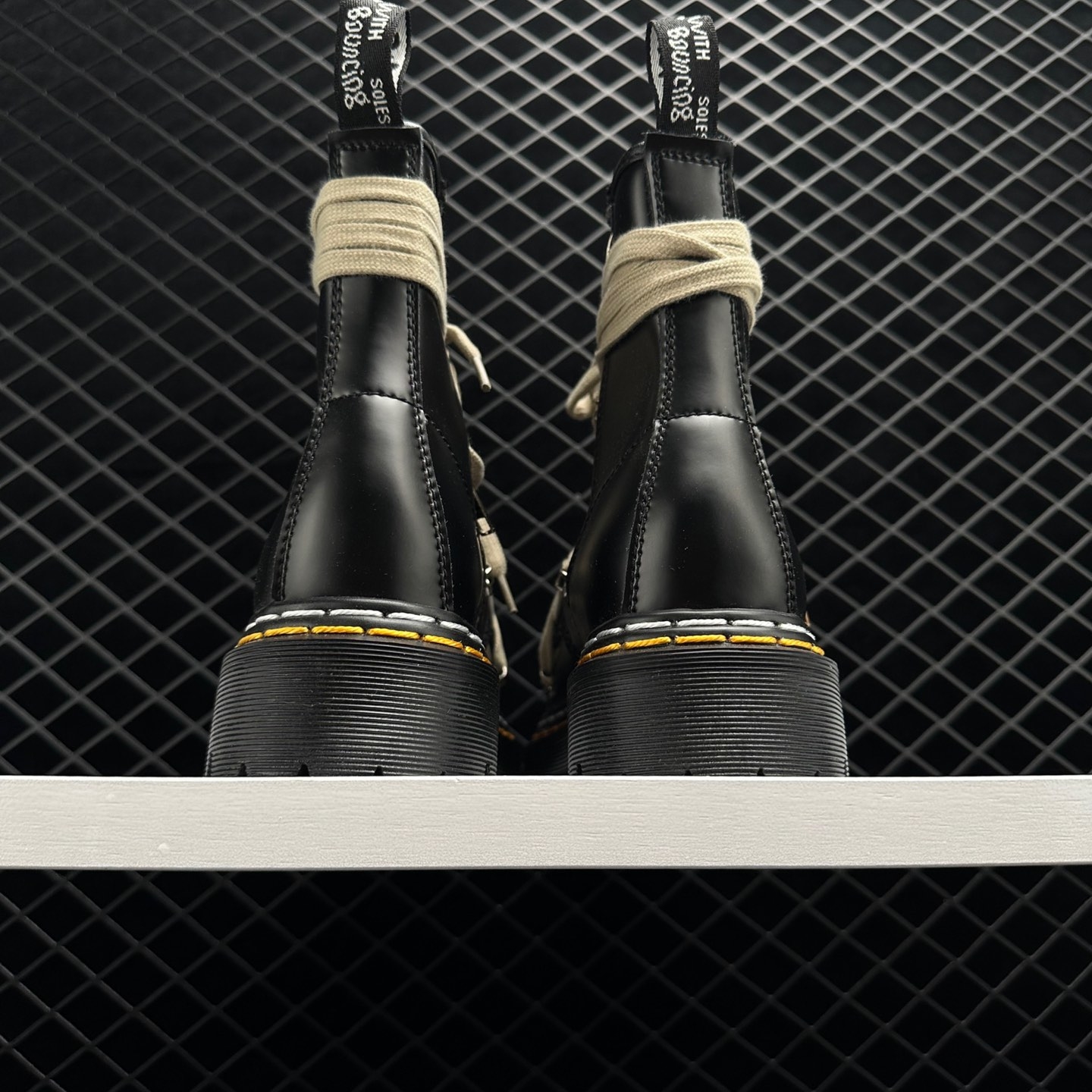 Dr. Martens x Rick Owens Black Smooth Leather 1460 Bex Boots for Exceptional Style Dr. Martens x Rick Owens Black Smooth Leather 1460 Bex Boots for Exceptional Style