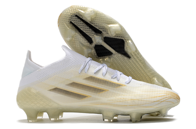 Adidas X SPEEDFLOW + FG Branco Dourado - Superior Performance Football Boots