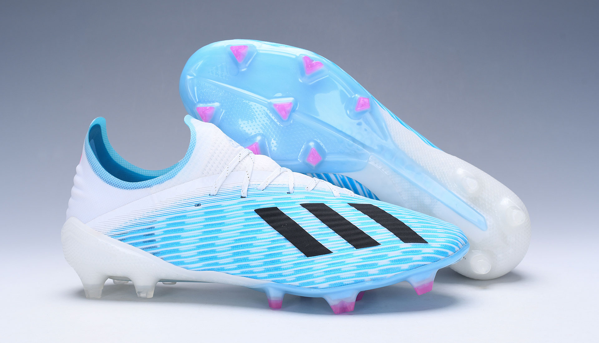 Adidas X 19.1 FG 'Bright Cyan Black' F35316 - Versatile Speed & Control