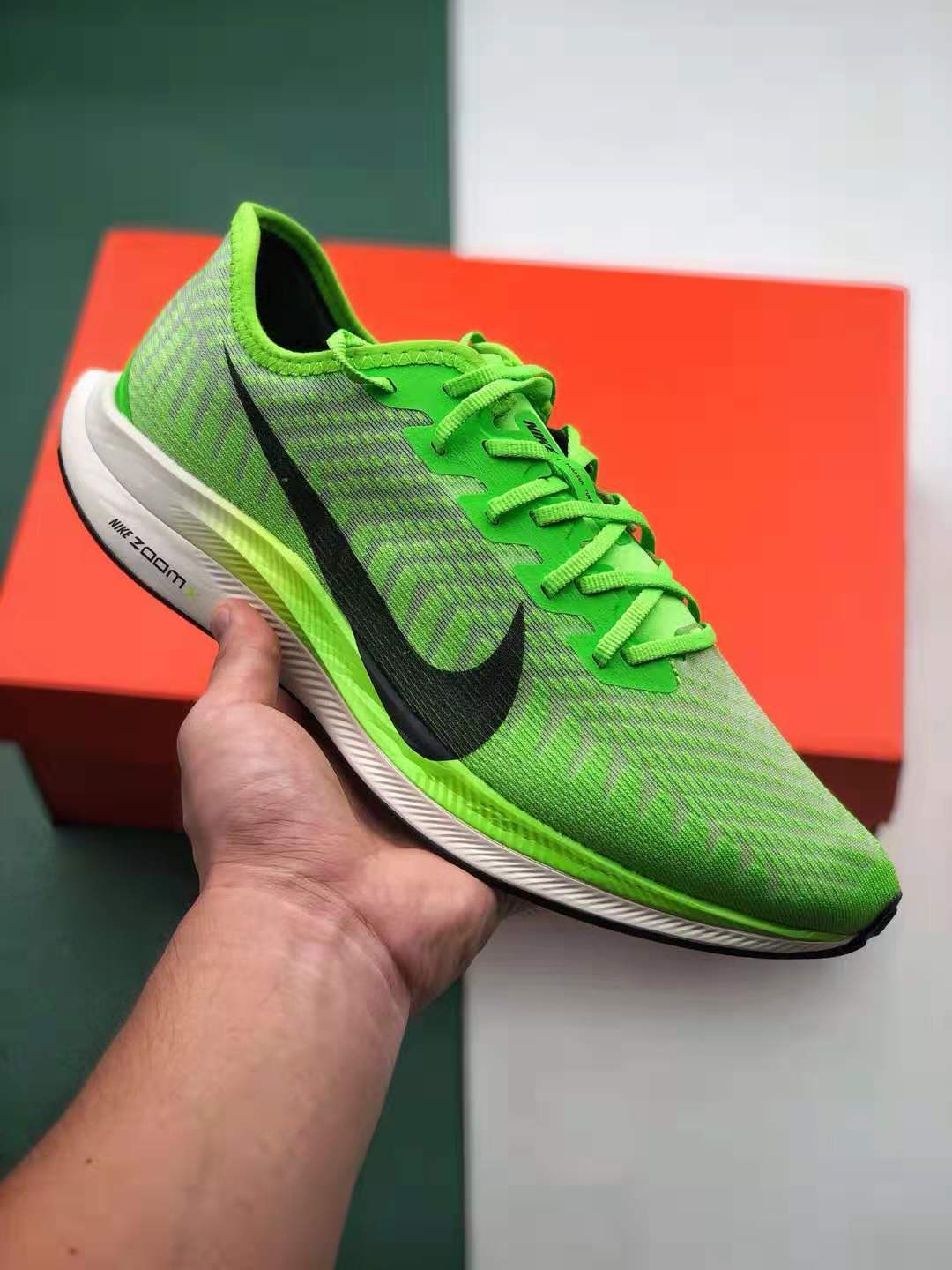 Nike Zoom Pegasus Turbo 2 Electric Green: Premium Running Shoe (AT2863 300)