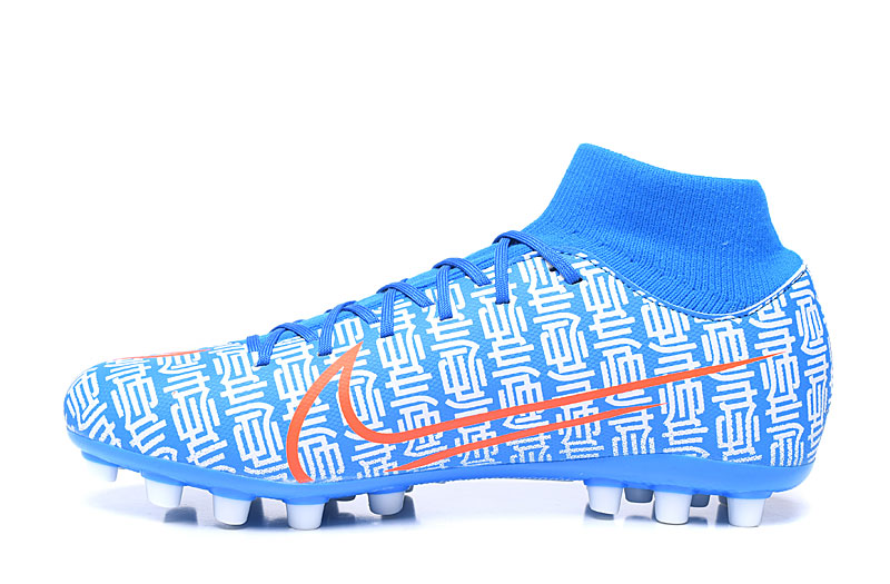 Nike Superfly 7 Academy CR7 AG Artificial Grass Football Shoes - Blue White - CQ4903-468 Nike Superfly 7 Academy CR7 AG Artificial Grass Football Shoes - Blue White - CQ4903-468