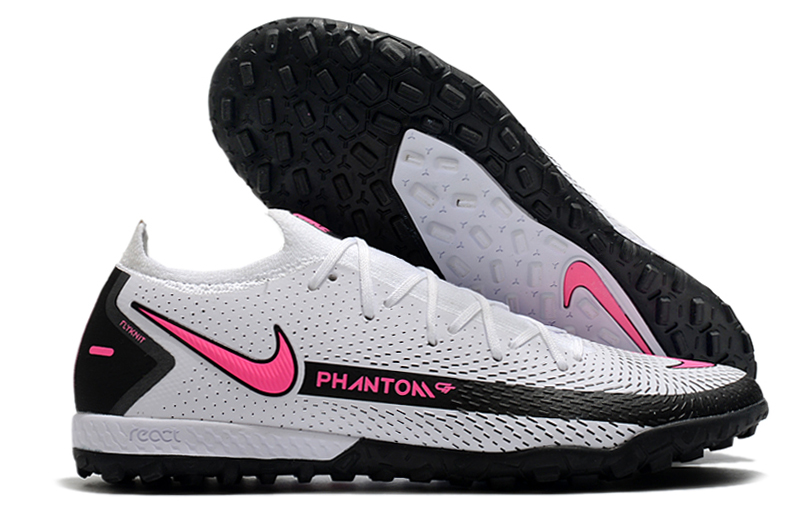 Nike React Phantom GT Elite TF Society White Pink
