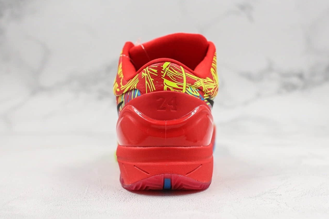 Nike Zoom Kobe 4 Protro Wizenard Red Multi Color CV3469-006 - Shop Now for Elite Performance