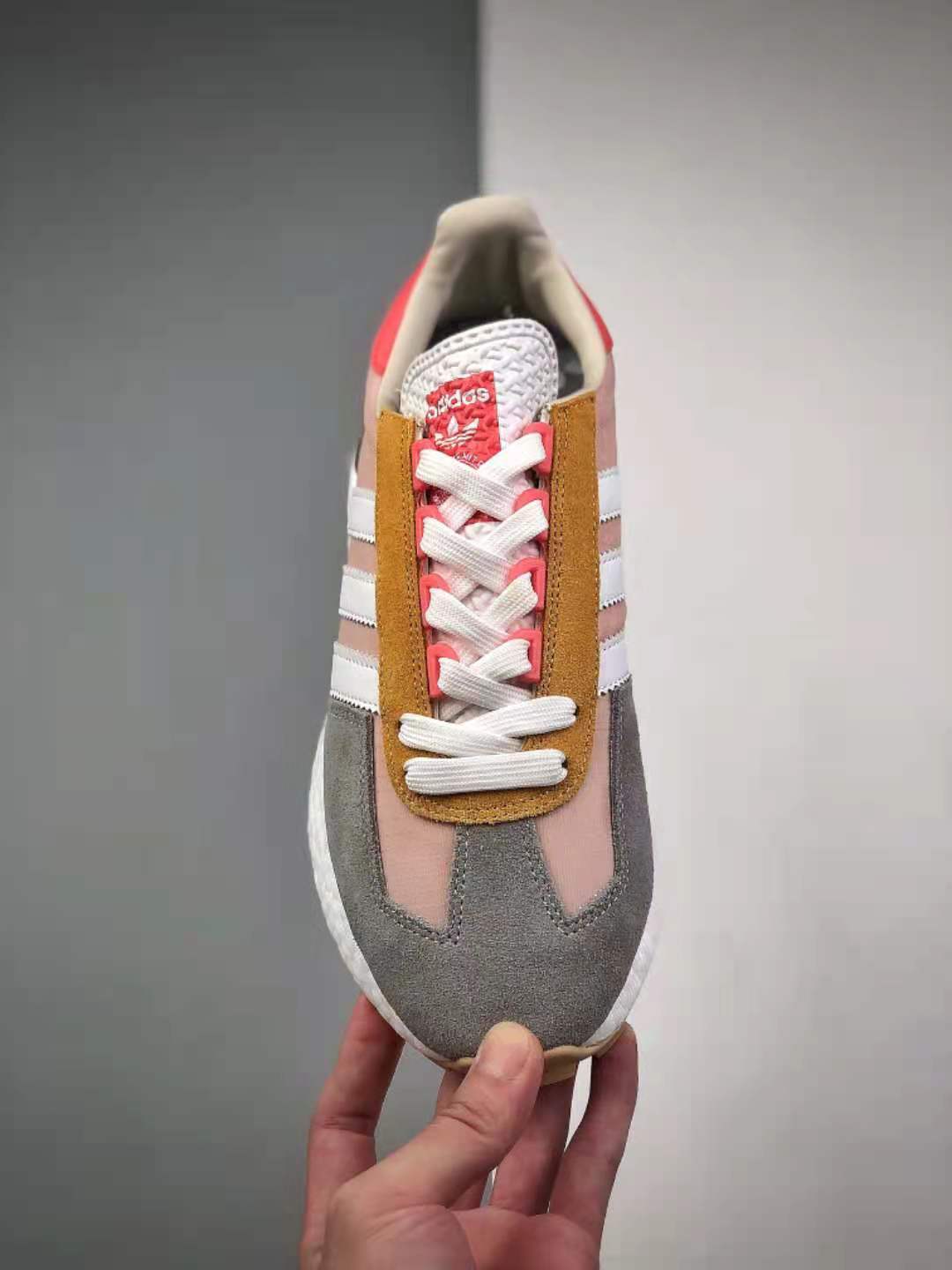 Adidas Racing 1 Boost Prototype - Grey/Red/Yellow Q47991