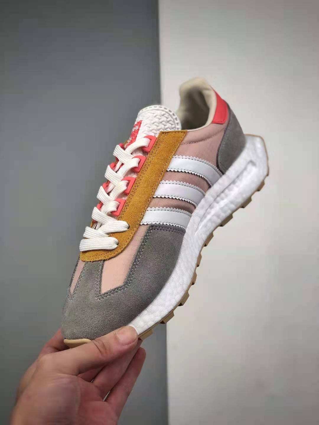 Adidas Racing 1 Boost Prototype - Grey/Red/Yellow Q47991