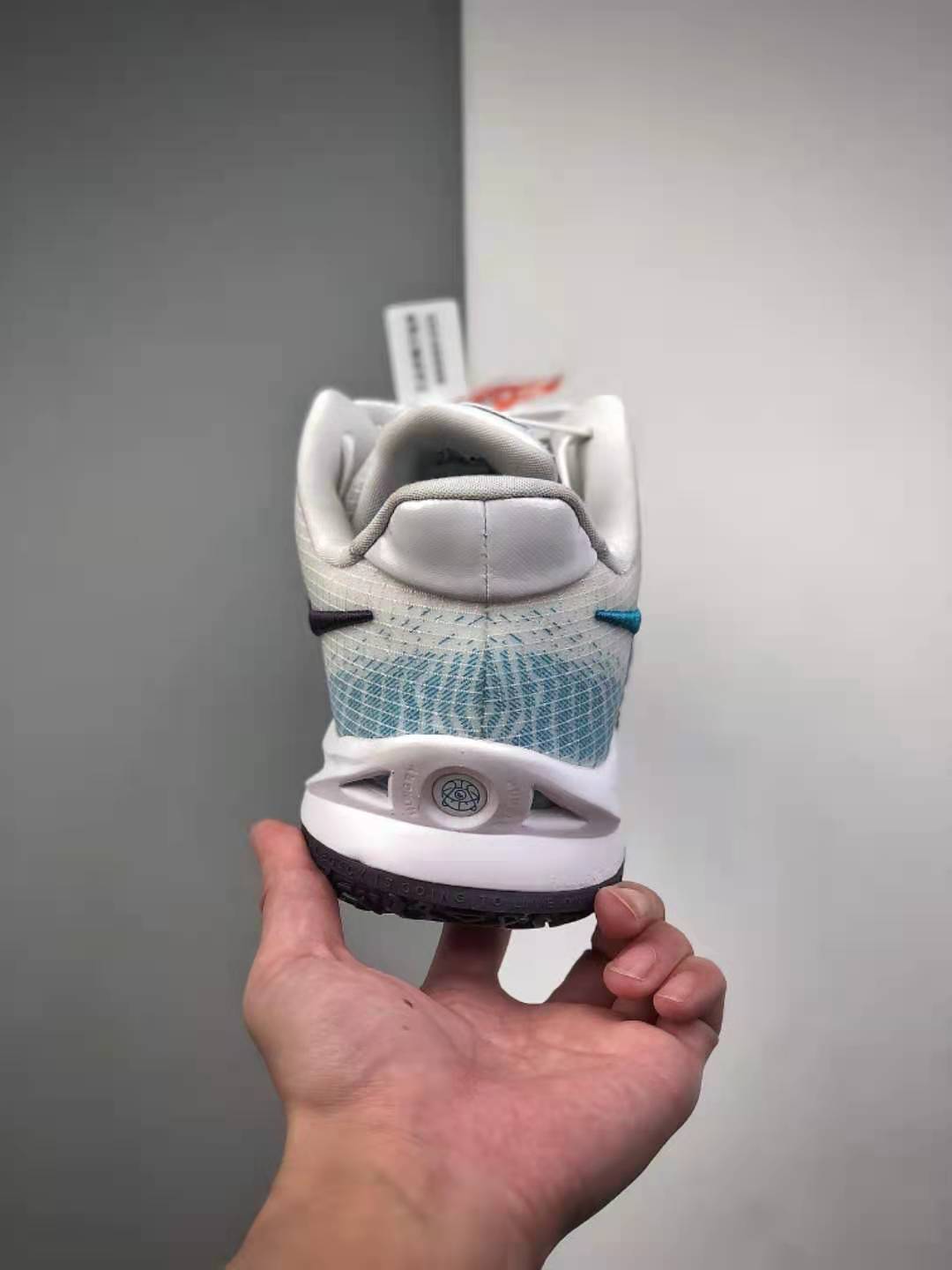 Nike Zoom Kyrie Low 4 EP - White Dark Raisin Laser Blue CZ0105-100 | Authentic Performance Sneakers Nike Zoom Kyrie Low 4 EP - White Dark Raisin Laser Blue CZ0105-100 | Authentic Performance Sneakers