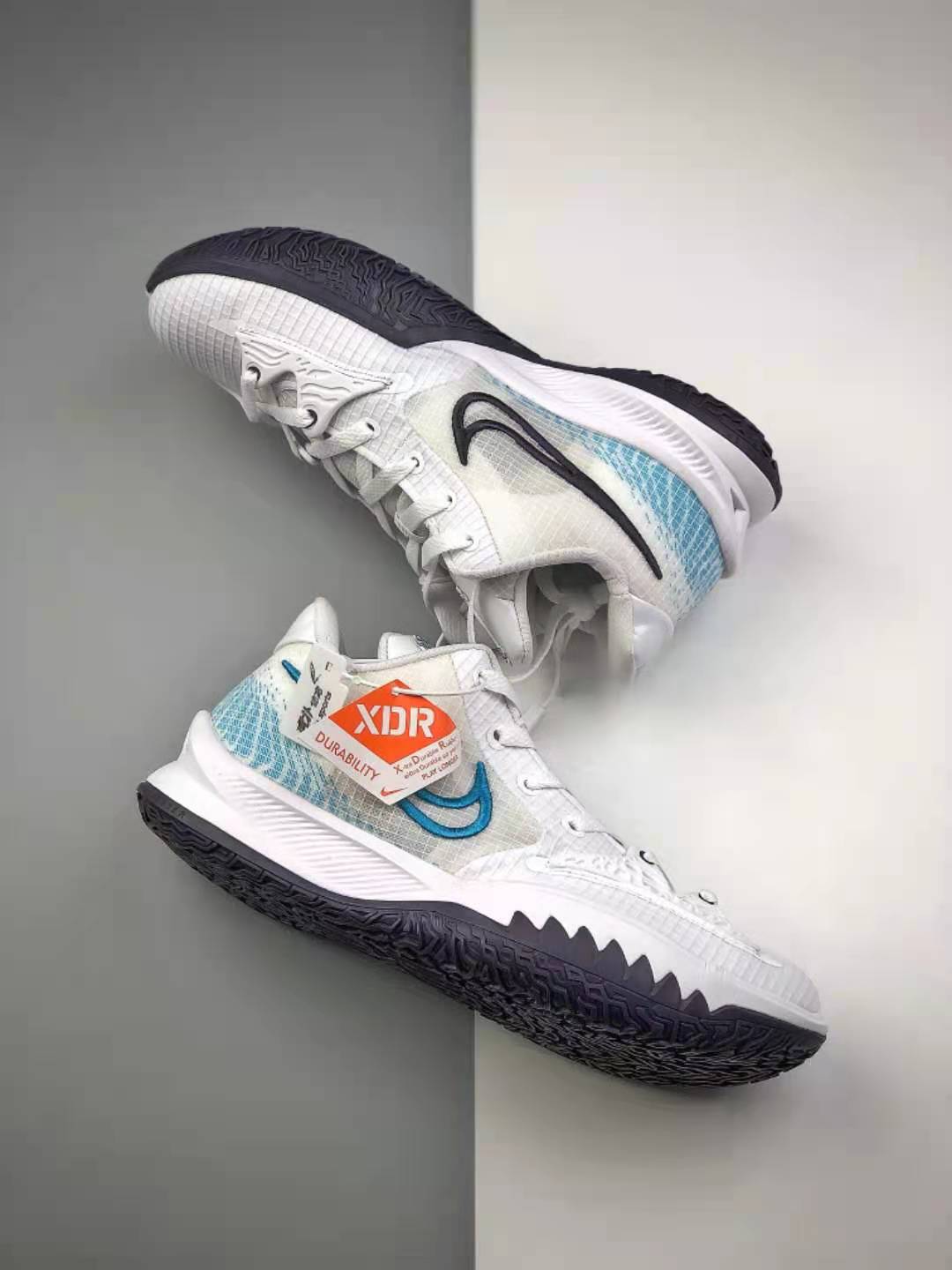 Nike Zoom Kyrie Low 4 EP - White Dark Raisin Laser Blue CZ0105-100 | Authentic Performance Sneakers Nike Zoom Kyrie Low 4 EP - White Dark Raisin Laser Blue CZ0105-100 | Authentic Performance Sneakers