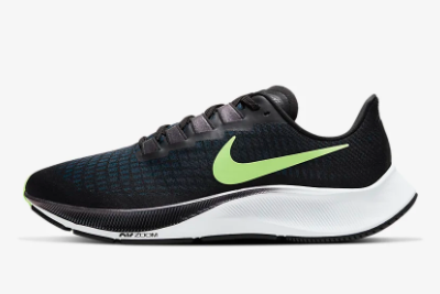 Nike Air Zoom Pegasus 37 Black/Ghost Green Running Shoe BQ9646-001 - Premium Performance for Runners