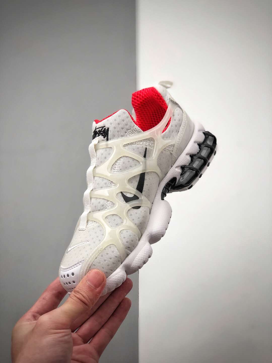 Nike Stussy x Air Zoom Spiridon Kukini 'White' CJ9918-100 - Limited Edition Collaboration Nike Stussy x Air Zoom Spiridon Kukini 'White' CJ9918-100 - Limited Edition Collaboration