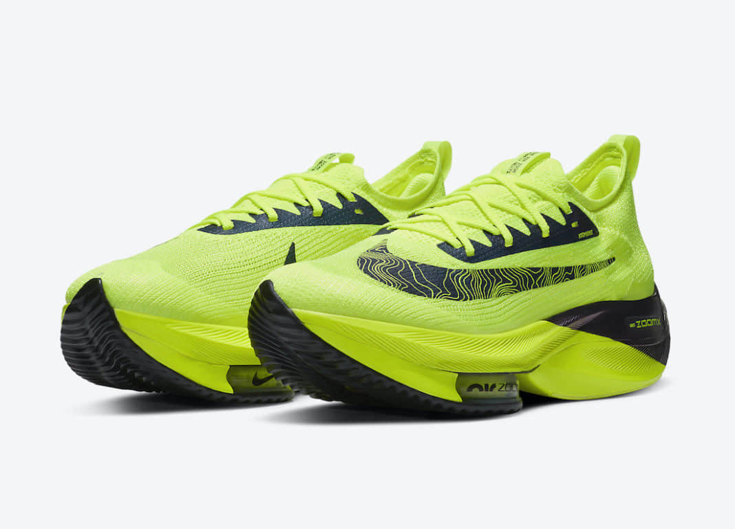 Nike Air Zoom Alphafly NEXT 'Volt' DC5238-702 - Ultra-responsive Running Shoes