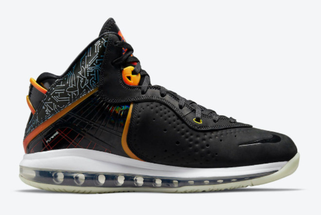Nike LeBron 8 'Space Jam' Black/White-Multi-Color DB1732-001 - Premium Basketball Sneakers