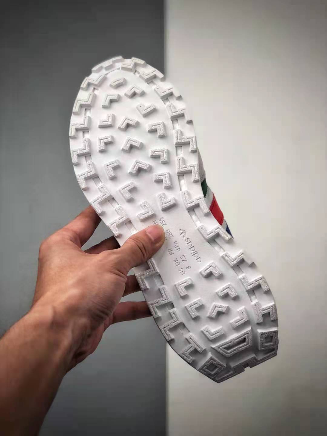 Adidas Racing 1 Boost Prototype Cloud White Blue Red Q47513 - Ultimate Racing Sneaker | Free Shipping