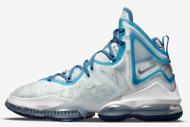 Nike LeBron 19 'Dutch Blue' White/Dutch Blue - Shop Now!
