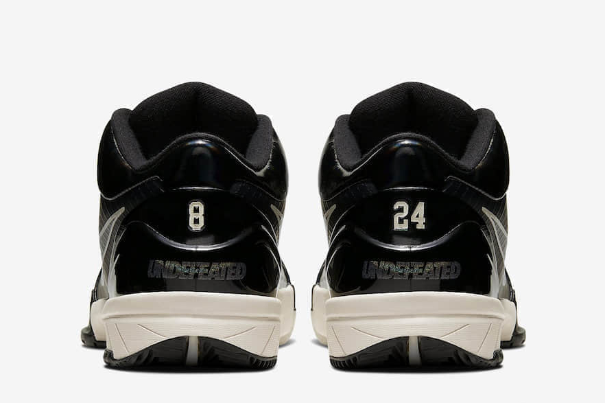 Nike Undefeated x Kobe 4 Protro 'Black Mamba' CQ3869-001 - Limited Edition Collaboration Sneakers
