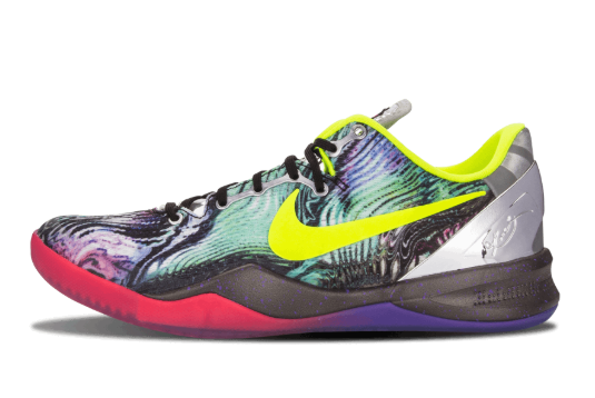 Nike Kobe 8 System Prelude Multi-Color/Volt-Chrome 639655-900 - Shop Now for the Ultimate Basketball Performance