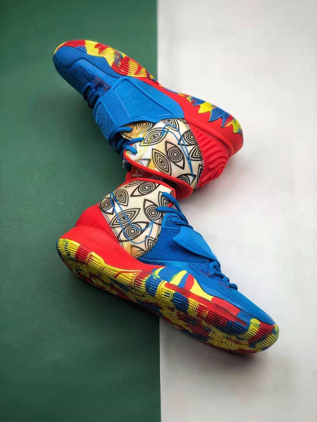 Nike Kyrie 6 Pre Heat Guangzhou Multicolor CQ7634-409 - Shop the Latest Kyrie 6 Pre Heat Guangzhou Multicolor on [Website Name]!