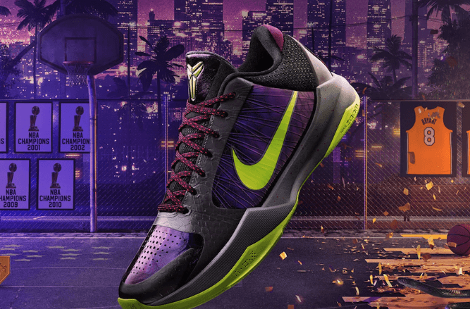 Nike NBA 2K20 x Kobe 5 Protro 'Chaos Alternate' Gamer Exclusive CD4991-001
